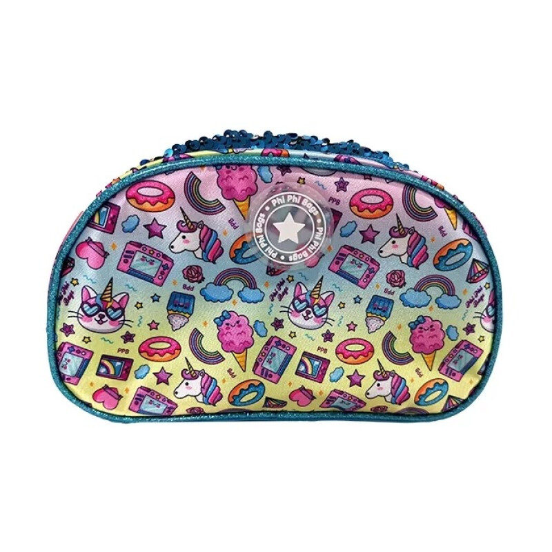 Cartuchera Phi Phi Bags Gatito Unicornio 2 Cierres Cartuchera Phi Phi Bags Gatito Unicornio 2 Cierres