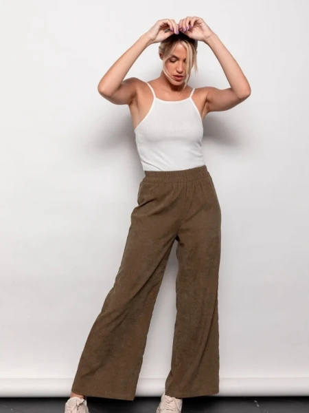 PANTALON D.CASSIN LILA VERDE
