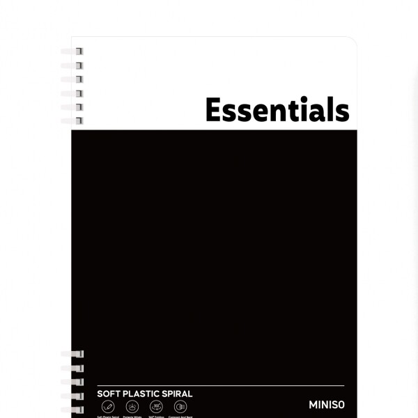 Cuaderno minimalist A5 negro