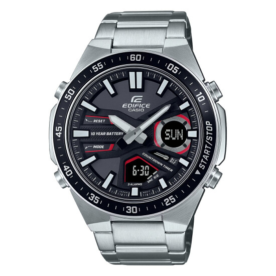 Reloj CASIO EDIFICE EFVC110D-1A4VDF en Acero Plateado Esfera 47mm 0
