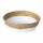 Cesto Canasto de Fibra Natural Paramount Decoración Ø30x9Cm Blanco