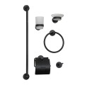 KIT ACCESORIOS CANDIA NEGRO 6 PIEZAS Kit Accesorios Candia Negro 6 Piezas