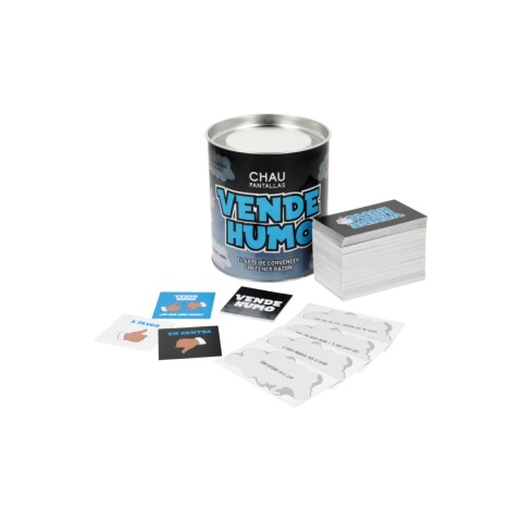 Juego de cartas en lata "Vende Humo" +16 Juego de cartas en lata "Vende Humo" +16