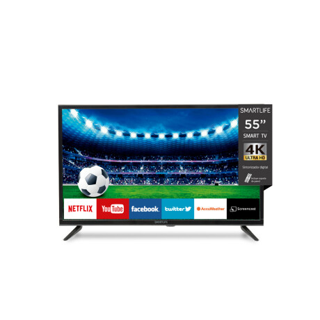 Smart TV Led Smartlife 55" 4K SL-TV55UHDNX Smart TV Led Smartlife 55" 4K SL-TV55UHDNX