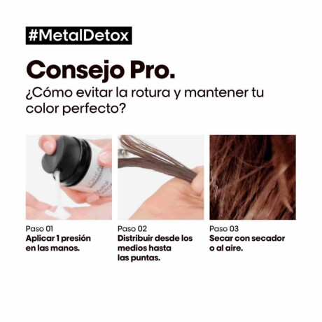 Crema para cabello L'Oréal Prof Metal Detox leave-in 100ml Crema para cabello L'Oréal Prof Metal Detox leave-in 100ml