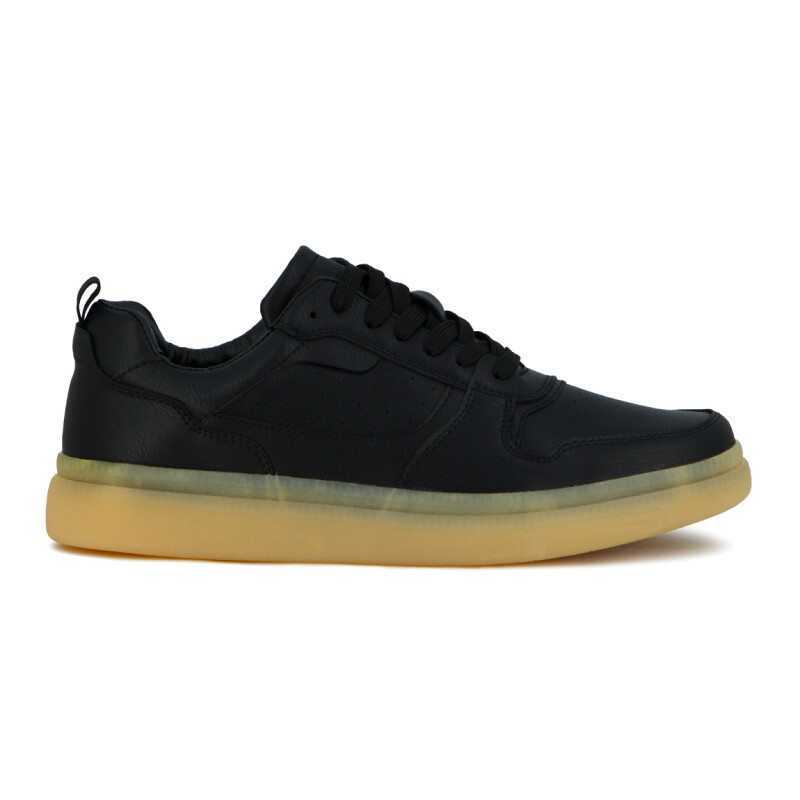 Country Calzado Casual Hombre Acordonado - Negro Negro