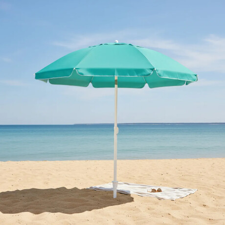 Sombrilla Playa BAGUM MOR 1,90 Alt M FPS 100 Aluminio Funda Verde