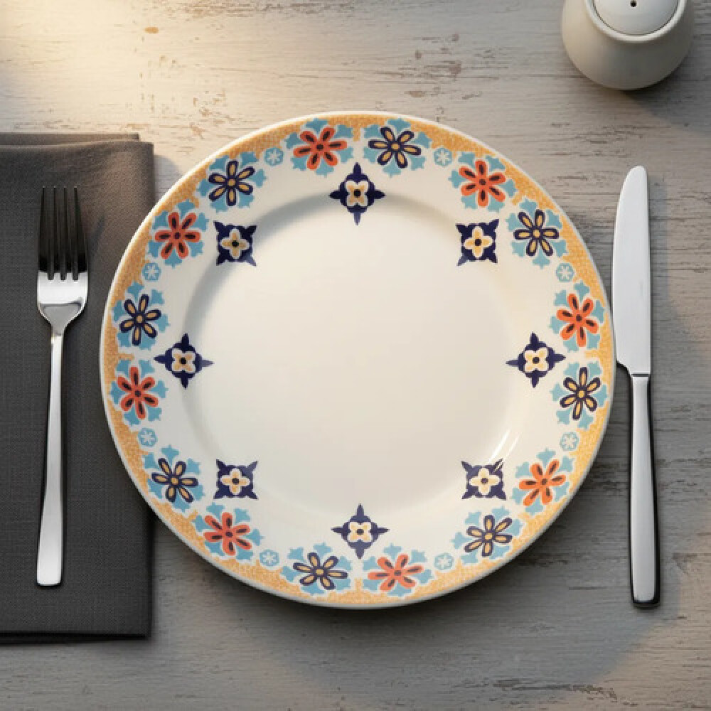 Shanti Plato llano 28 cms Dec. 4665 Shanti Plato llano 28 cms Dec. 4665