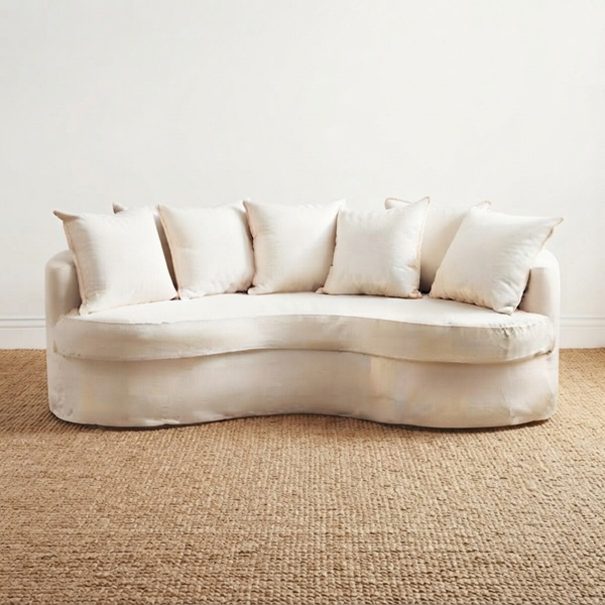 Sillón Curvo Filipa Crudo 