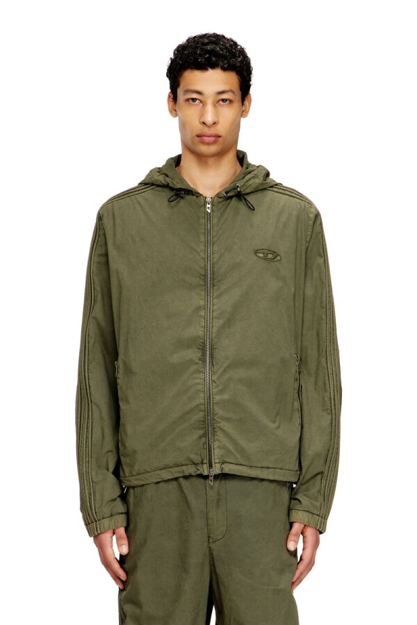 Casaca Para Hombre J-Stitch Jacket Verde Militar