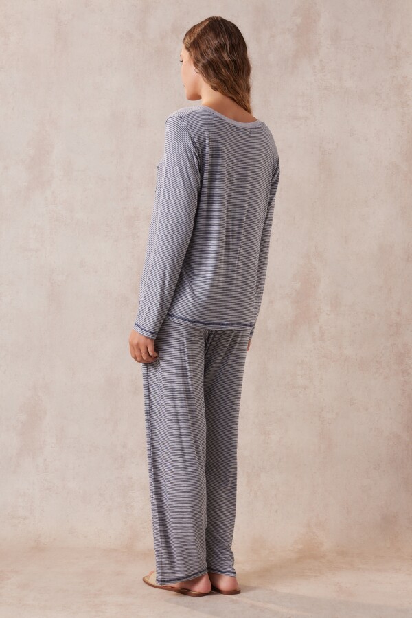 Pijama Con Pantalón GRIS/MULTI