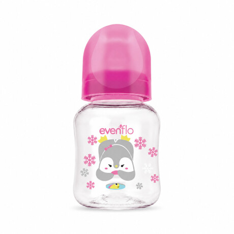 Mamadera Evenflo Forest Bebés 0-3M 120Ml Tetina Flujo Lento Rosa