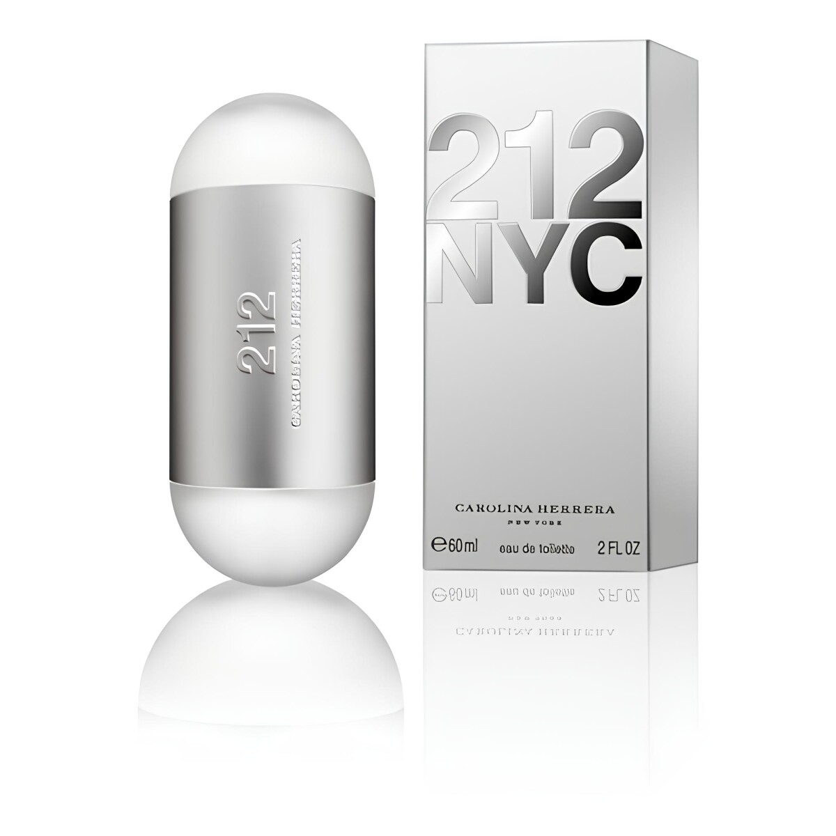 Perfume Carolina Herrera 212 NYC EDT 60ml Para Mujer Aroma Floral Fresco 