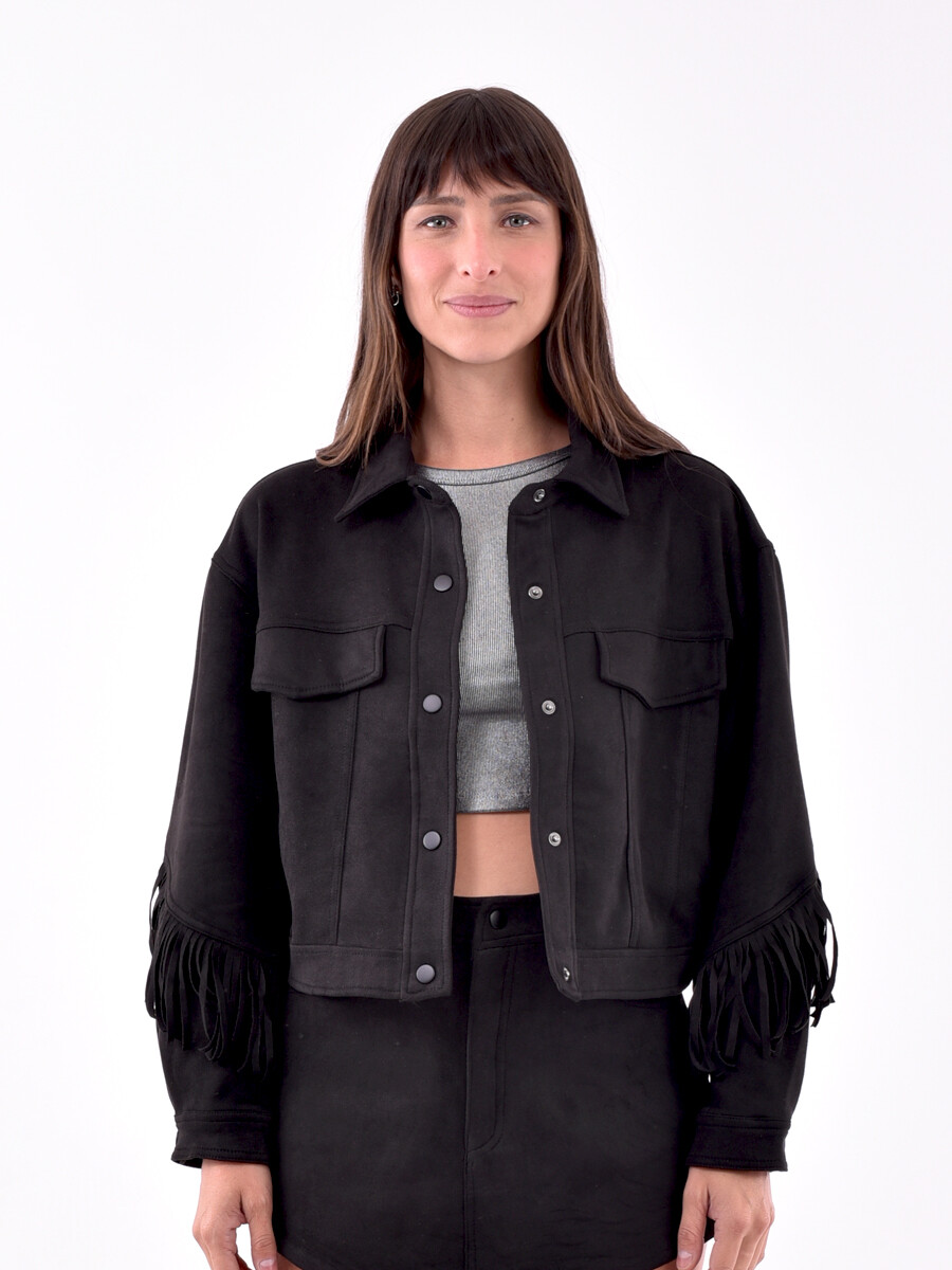 CAMPERA TROMA - NEGRO 