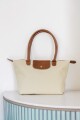 Bolso plegable Beige