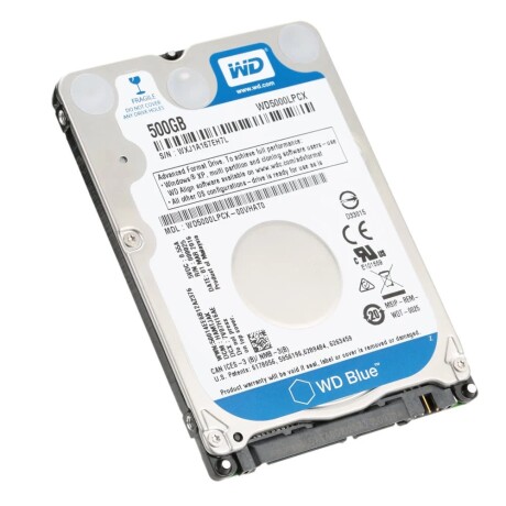 Disco duro Hdd 2.5" 500gb 5400 Rpm Slim Disco duro Hdd 2.5" 500gb 5400 Rpm Slim