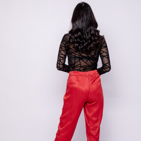 PANTALON TAUSA Rojo Oscuro