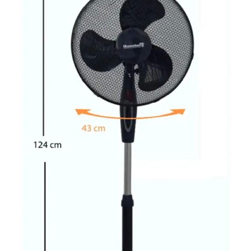 Ventilador de pie de 16" / 40 cm. Hausberg Ventilador de pie de 16" / 40 cm. Hausberg