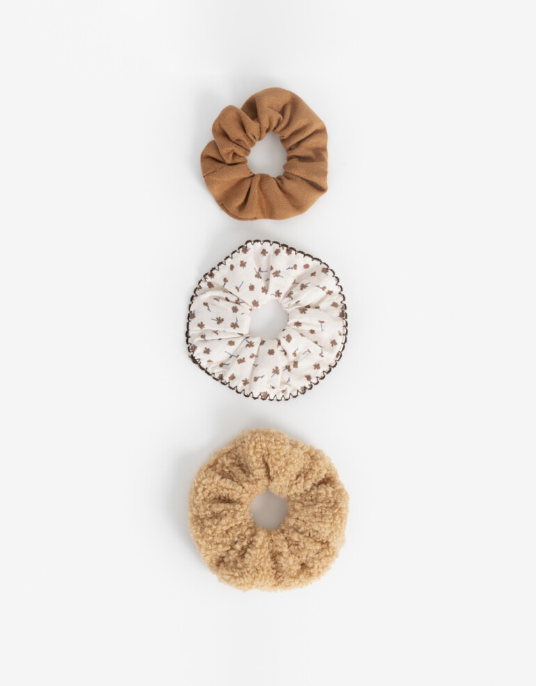 Skunzies Estampados Scrunchie - Combinacion Multicolor