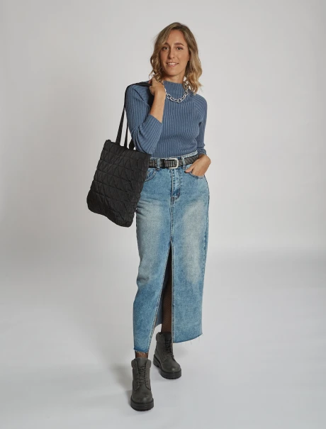 Falda jean Falda jean