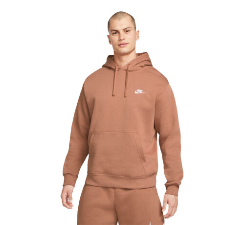 NIKE SW CLUB HOODIE Dark Beige