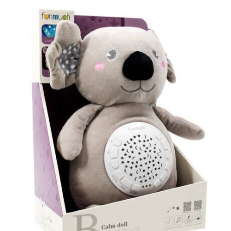 Proyector Velador de Peluche Xg con Música y Luz KOALA