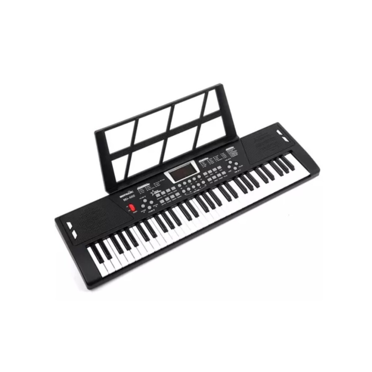 TECLADO ÓRGANO BD602 61 TECLAS CON MICRÓFONO IDEAL PRINCIPIANTE 