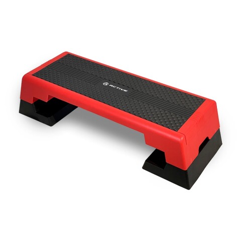 Banco Step Regulable Active Training Rojo