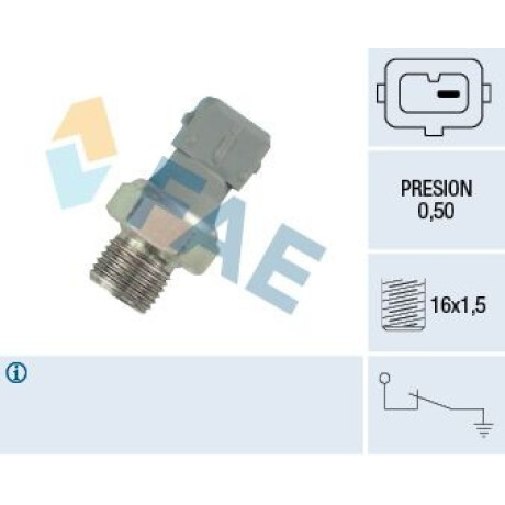 BULBO INTERRUPTOR - ACEITE CI AX-ZX-XSARA PE 306 16X1.5 1P FAE BULBO INTERRUPTOR - ACEITE CI AX-ZX-XSARA PE 306 16X1.5 1P FAE