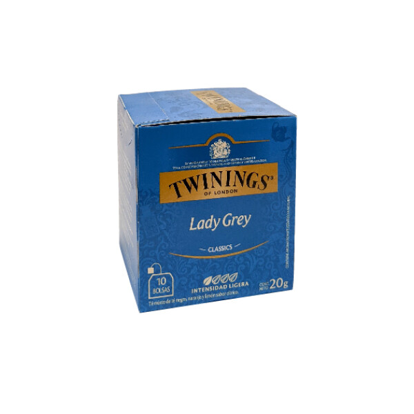 TE TWININGS LADY GREY x 10 sob Unica