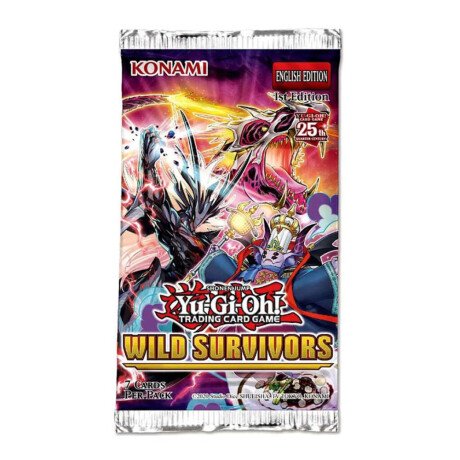 Booster Yu-Gi-Oh! Wild Survivors [Ingles]
