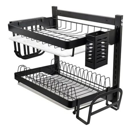 Escurridor de platos en metal ajustable para colgar Escurridor de platos en metal ajustable para colgar
