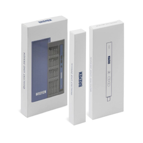 Juego destornillador Bremen Precision Recargable 62 Piezas
