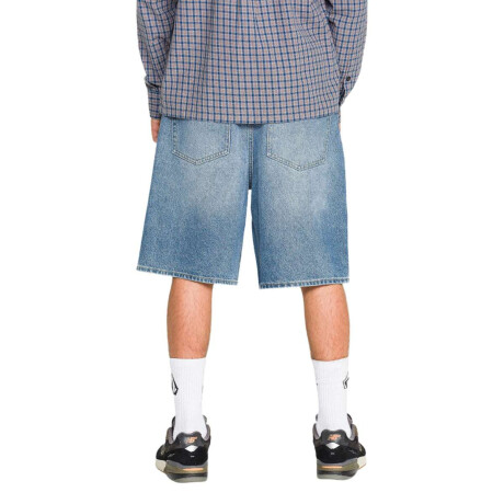Bermuda Volcom Billow Denim Short 22 Azul