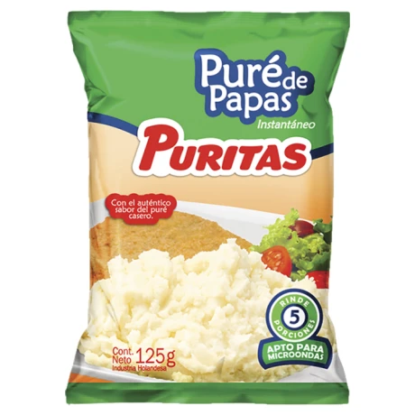 PURE DE PAPAS PURITAS 125G PURE DE PAPAS PURITAS 125G