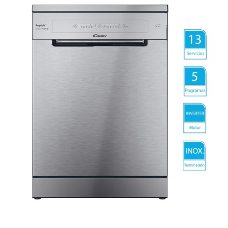 Lavavajilla Candy Rapidó Inverter. Cf 3E7L0X 13 Servicios 001