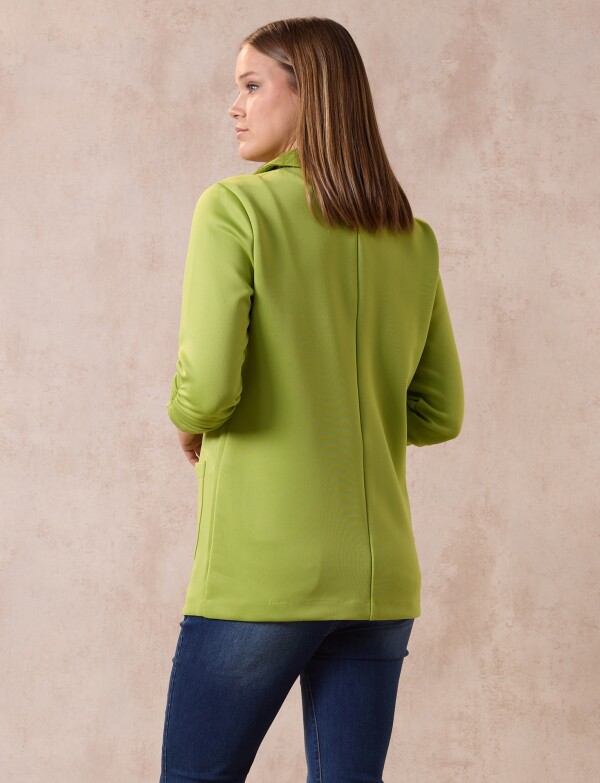 Blazer Manga Frunces VERDE