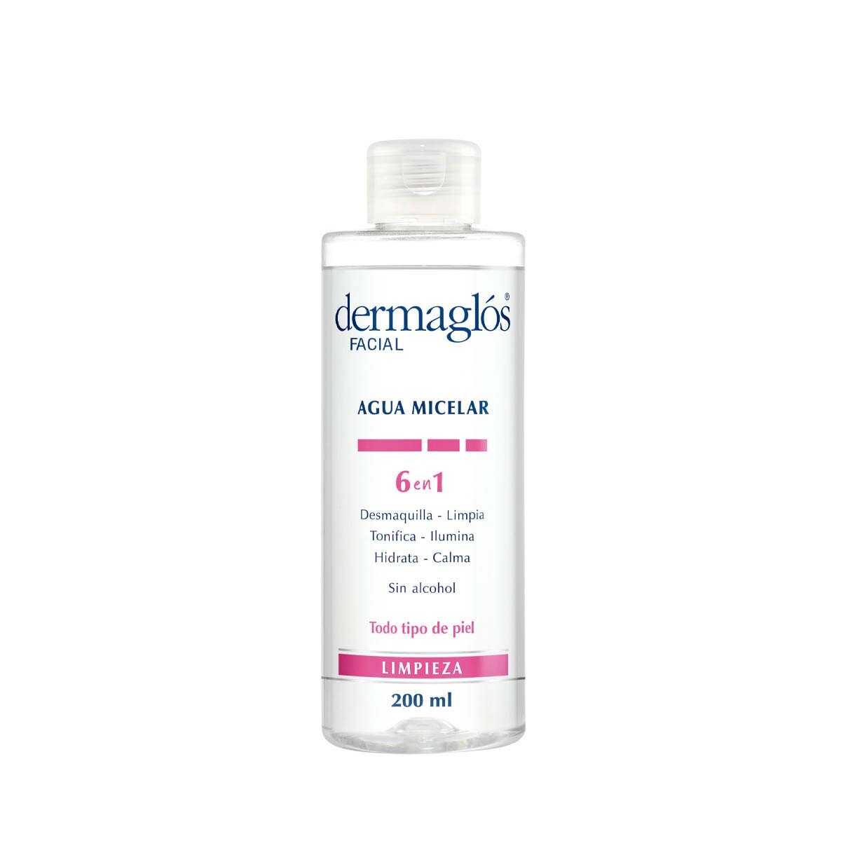 Agua Micelar Dermaglós 6 en 1 