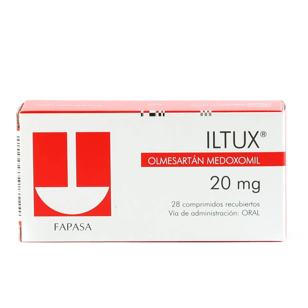 ILTUX 20 MG. CJ X 28 COMP.