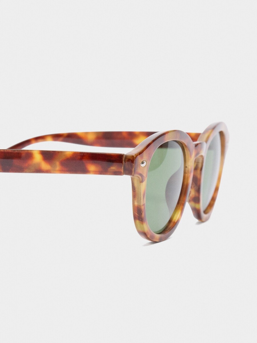 Gafas De Sol Redondas marron