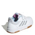 Championes de Niños Adidas Tensaur Blanco - Plateado - Rosado