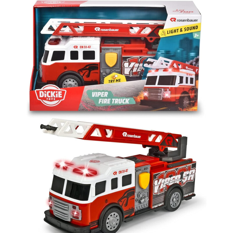 Camión de bomberos Viper Light & Sound, rojo Camión de bomberos Viper Light & Sound, rojo