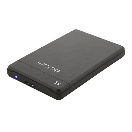 Unno - Carcasa para Disco Duro/solido de 2.5" EN3213BK - USB3.0.TRANSFERENCIA: 6GBPS. Caja Abs. 001