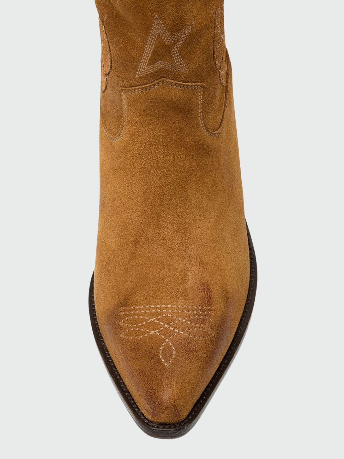 GOLDEN GOOSE - Botas Bajas Wish Star con Incrustración de Estrella Alta Automática