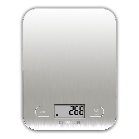 Balanza Digital de Cocina IMBACK – Precisión 1g a 5kg, Acero Inoxidable Color Plateado Balanza Digital de Cocina IMBACK – Precisión 1g a 5kg, Acero Inoxidable Color Plateado