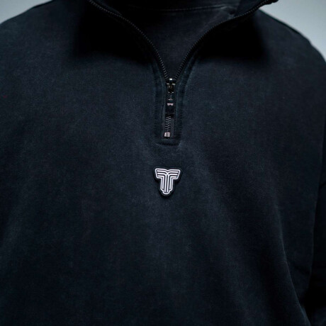 Campera Quarter de Hombre Negro