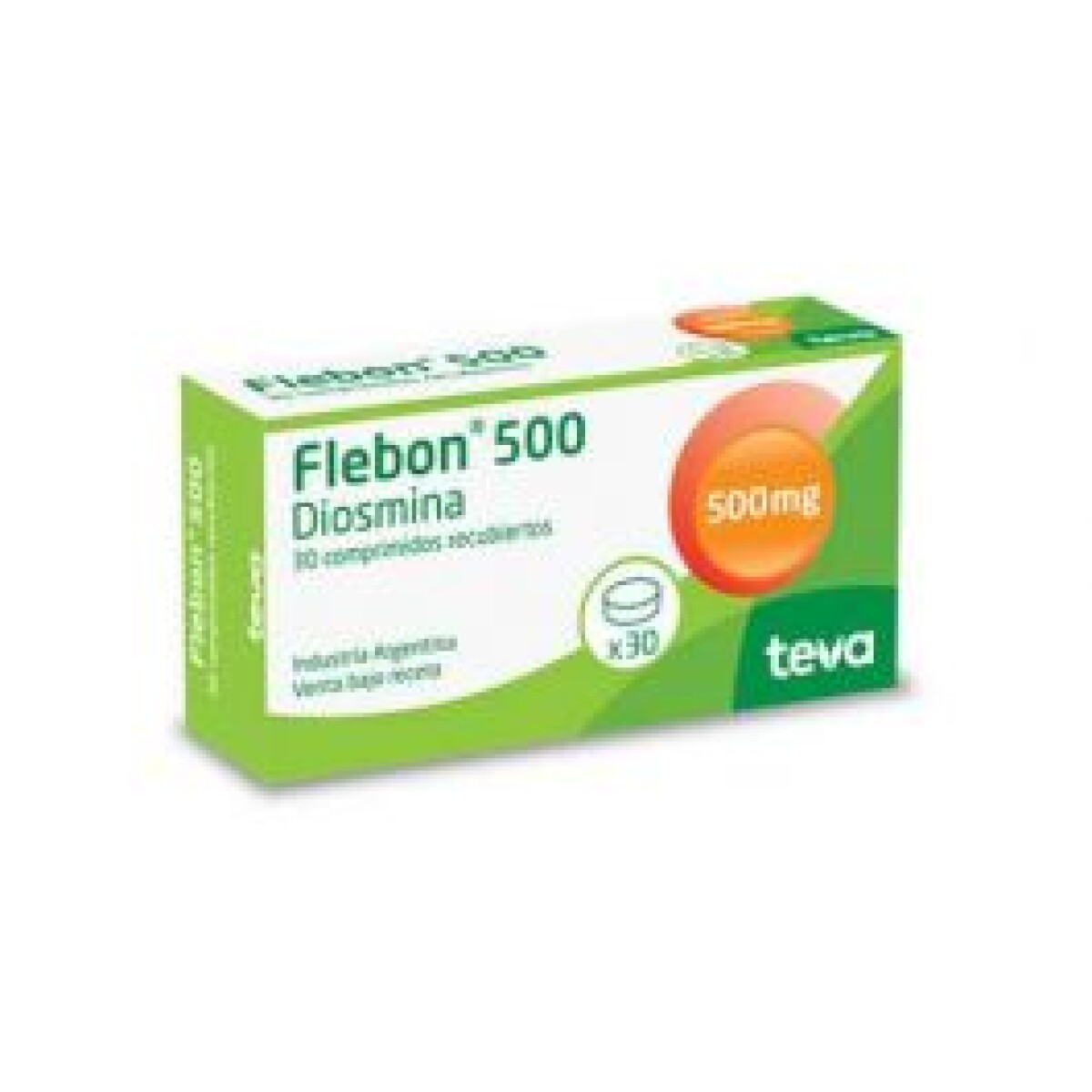 Flebon 500 30 Comprimidos 