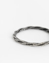 Pulseras Elásticas Strass Pulsera Elástica Strass - Plateado Hematite