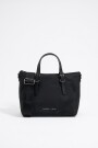 BOLSO SHOPPER MEDIANO NYLON Negro