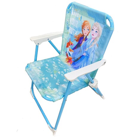 Silla plegable infantil para playa con diseños varios Frozen